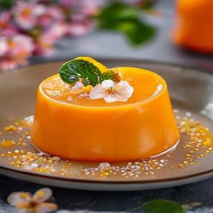 Orange Blossom Panna Cotta
