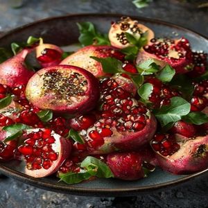 Winter Pomegranate Quinoa Salad