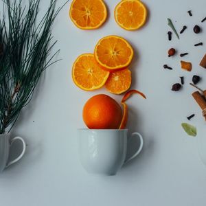 Spiced Orange Blossom Pomegranate Tea