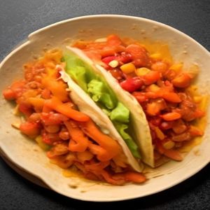 Korean Chili Pork Tacos