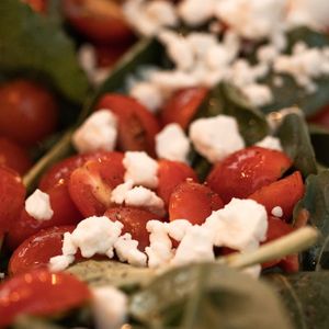 Sunset Greens and Feta Salad