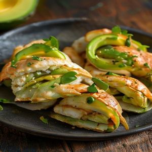 Crab and Avocado Empanadas