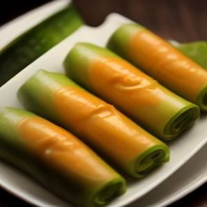 Spicy Shrimp and Avocado Spring Rolls