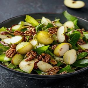 Winter Pear and Walnut Salad