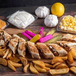 Al Hanaa Chicken Shawarma Wraps