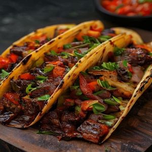 Korean BBQ Beef Tacos