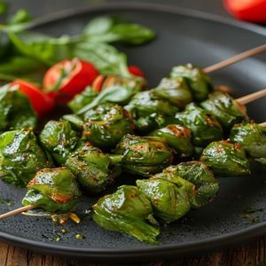 Thai Green Curry Vegetable Skewers