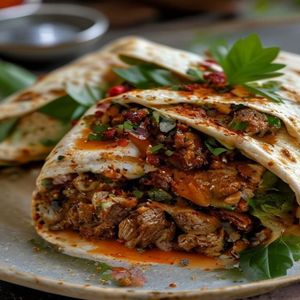 Arabic Sumac Chicken Wrap