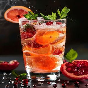 Cranberry Grapefruit Sparkler