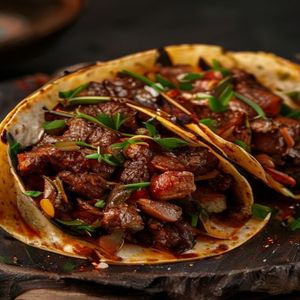 Korean BBQ Beef Tacos