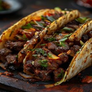 Korean BBQ Beef Tacos