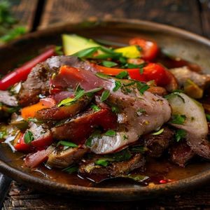 Peruvian Lomo Saltado