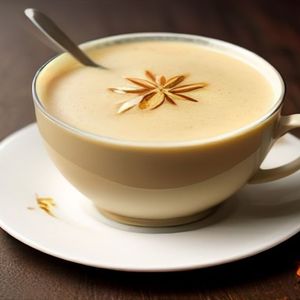 Saffron and Cardamom Chai Latte