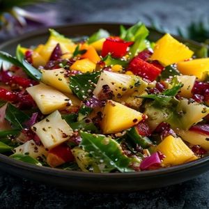 Tropical Pineapple Quinoa Salad