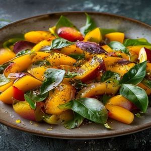 Tuscan Peach Salad
