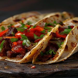 Korean BBQ Beef Tacos