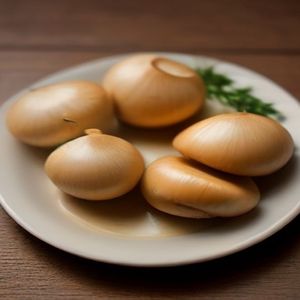 Roasted Garlic Mushroom Caps