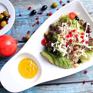Tahini and Pomegranate Salad