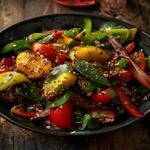 Peruvian Lomo Saltado Stir Fry