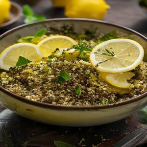 Lemon Herb Quinoa Bowl