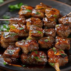 Japanese Teriyaki Beef Skewers