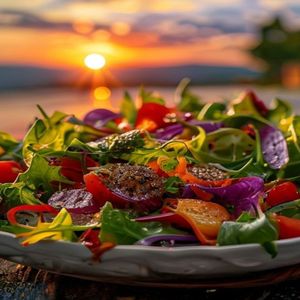 Tuscan Sunset Salad