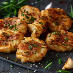 Garlic Herb Fritters
