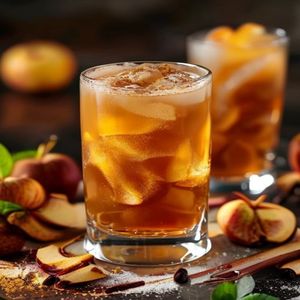 Cinnamon Apple Cider Spritzer
