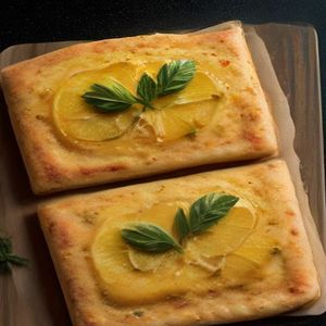 Lemon-Herb Flatbread Bites