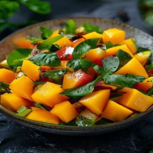 Tropical Mango Salsa Salad