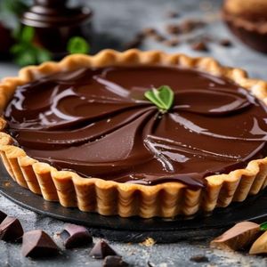 Chocolate Chai Tart