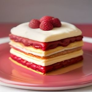 Raspberry Chocolate Mille-Feuille