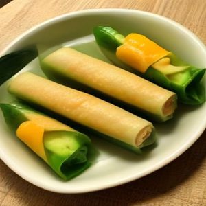 Crab and Avocado Spring Rolls