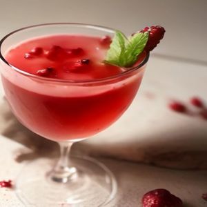 Pomegranate Rose Refresher