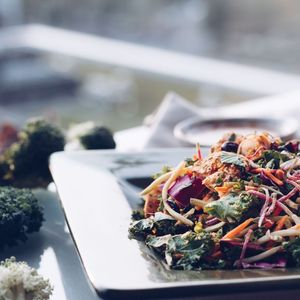 Sunset Kale Salad with Pomegranate