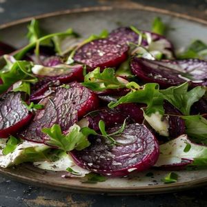 Roasted Beet and Goat Cheese Salad