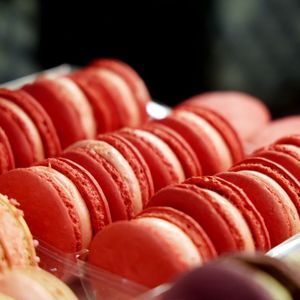 Orange Blossom Macarons