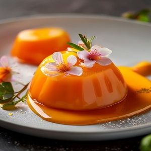 Orange Blossom Panna Cotta