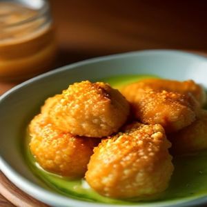Korean Fried Cauliflower Bites with Gochujang Aioli