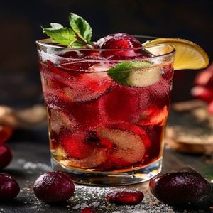 Cranberry Ginger Fizz