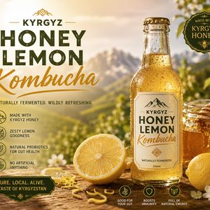 Kyrgyz Honey Lemon Kombucha
