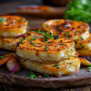 Crab and Caramelized Fennel Cakes