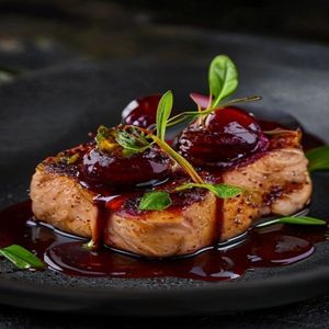 Pan-Seared Duck Breast with Cherry Compote