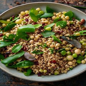 Wild Rice and Edamame Salad