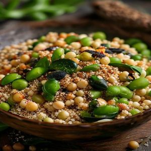Quinoa & Edamame Harvest