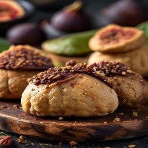 Spiced Fig & Walnut Maamoul