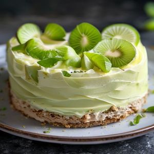 Coconut Lime Mousse Cake