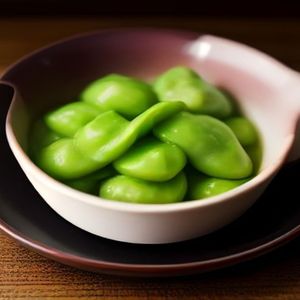 Spicy Edamame Dumplings