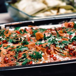 Cucumber Mint Zaalouk Salad